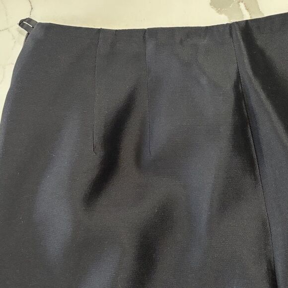 Talbots | Pure Silk Women’s Black Lined Dress Pants - Picture 9 of 14